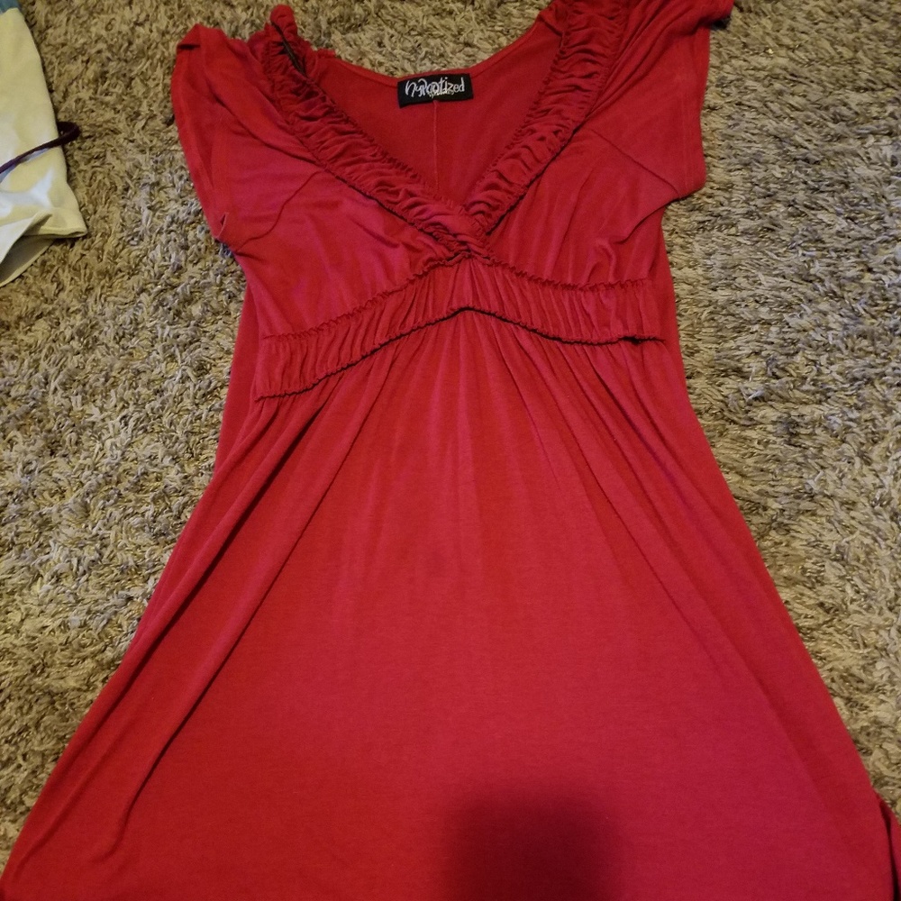 Size small red dress